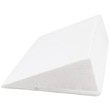 Bellatex Ék alakú fejpárna - 80 × 50 × 20 cm - frottír, fehér lakástextília