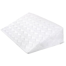 Bellatex ék fejtámla varrással - 80 × 50 × 20 cm - fehér lakástextília