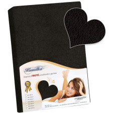 Bellatex frottír lepedő, 120×200 cm, fekete (866) lakástextília