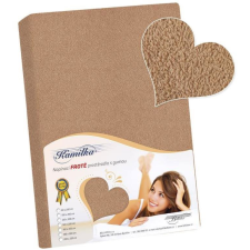 Bellatex frottír lepedő, 160×200 cm, mogyoróbarna (4907) lakástextília