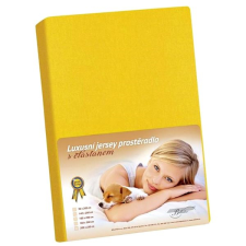 Bellatex Jersey s elastanem - 90 × 200 cm - sytá žlutá lakástextília