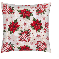 Bellatex karácsonyi párnahuzat, 45 × 45 cm 55/131, karácsonyi csillag és díszek (13416) lakástextília