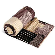 Bellatex Kemping Plus 7700/015 150 × 200 cm, hnědá kostka lakástextília