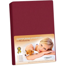 Bellatex KL4 Jersey s elastanem 180 × 200 cm 320 bordó lakástextília