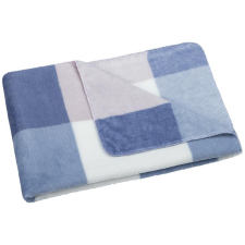 Bellatex Korall Micro 1014 / 020 75 × 100 blue cube (11142) lakástextília