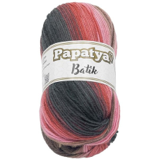Bellatex Papatya Batik 100g - 554-27 szürke, rózsaszín rövidáru