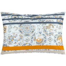 Bellatex Párnahuzat, 50×70 cm, retró szürke‑narancsszín (12822) lakástextília