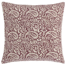 Bellatex PAULA párnahuzat, 45×45 cm, bordó kasmír (4048) lakástextília