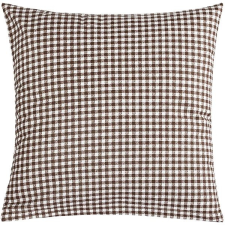 Bellatex povláček Berta 45 × 45 cm, 55/608 kostička hnědá lakástextília