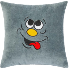 Bellatex Smíšek polštářek 38 × 38 cm 6014/042 šedá s výšivkou lakástextília