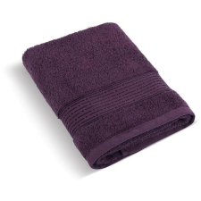 Bellatex Terry Collection Stripe - Towel 16/28 - 50 × 100 cm - dark burgundy (4439) lakástextília