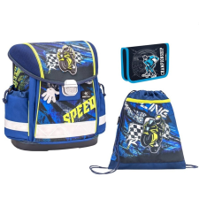 BELMIL Classy Motor Speed iskolatáska szett - Hockey-s tolltartóval (403-13) iskolatáska