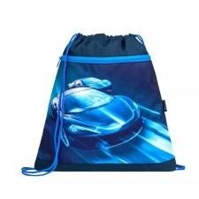 Belmil hálós és zsebes tornazsák, Autós/Racing Blue Neon tornazsák