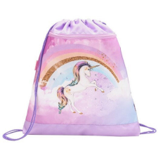 BELMIL hálós és zsebes tornazsák, Lovas/Rainbow Unicorn tornazsák