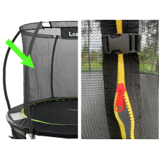 belső védőháló Sport Max 16ft trambulinhoz zöld trambulin kiegészítő