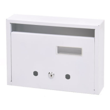 Beltéri, kis méretű postaláda 31x23x6 Fehér postaláda