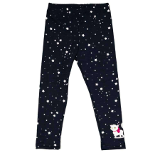 Belül enyhén bolyhos kislány leggings cica mintával gyerek nadrág