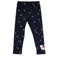  Belül enyhén bolyhos kislány leggings cica mintával gyerek nadrág