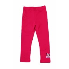  Belül enyhén bolyhos kislány leggings Minnie egér mintával