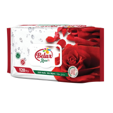 Belux nedves törlőkendő visszazárható 120 db - rózsa tisztító- és takarítószer, higiénia
