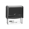  Bélyegző C50 Colop átlátszó fekete ház/natúr párna