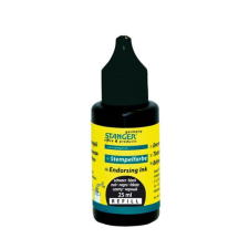 Bélyegzőfesték Stanger 25 ml fekete bélyegző