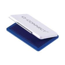 Bélyegzőpárna Q-Connect kicsi, fém, 90x55mm kék bélyegző