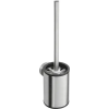 Bemeta NEO Fali WC kefetartó, fehér kefe, 90x380x115mm, inox/matt (102313075)