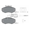 BENDIX Braking fékbetétkészlet, tárcsafék BENDIX Braking BPD1161
