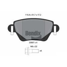 BENDIX Braking fékbetétkészlet, tárcsafék BENDIX Braking BPD1371 autóalkatrész