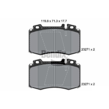 BENDIX Braking fékbetétkészlet, tárcsafék BENDIX Braking BPD1398 autóalkatrész