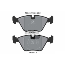 BENDIX Braking fékbetétkészlet, tárcsafék BENDIX Braking BPD1737 autóalkatrész