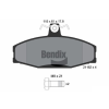 BENDIX Braking fékbetétkészlet, tárcsafék BENDIX Braking BPD1828