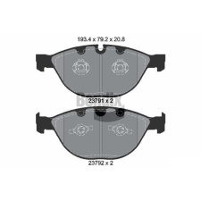 BENDIX Braking fékbetétkészlet, tárcsafék BENDIX Braking BPD2047 autóalkatrész