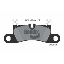 BENDIX Braking fékbetétkészlet, tárcsafék BPD1279 autóalkatrész
