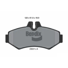 BENDIX Braking fékbetétkészlet, tárcsafék BPD1905 fékbetét