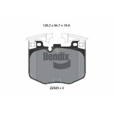 BENDIX Braking fékbetétkészlet, tárcsafék BPD2336 autóalkatrész