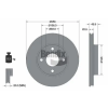 BENDIX Braking féktárcsa BDS1037