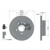 BENDIX Braking féktárcsa BDS1242