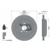 BENDIX Braking féktárcsa BDS1459
