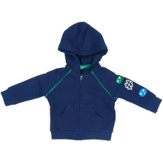 Benetton Fiú Kapucnis pulóver (Méret: 62)