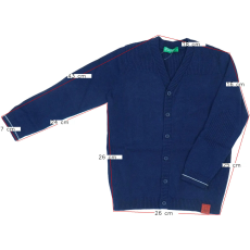 Benetton Fiú Kardigán (Méret: 98)