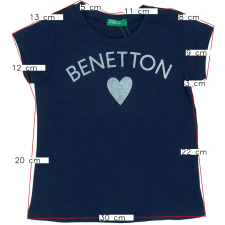 Benetton Lány Póló (Méret: 86) gyerek póló