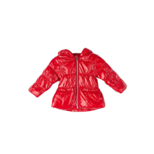 Benetton piros bébi lány téli kabát – 62 cm gyerek kabát, dzseki