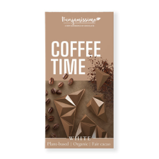  Benjamissimio bio vegán csokoládé koffeinmentes kávéval 60 g csokoládé és édesség