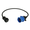  BENY 0.3m Industrial Plug, 1 fázisú 32A