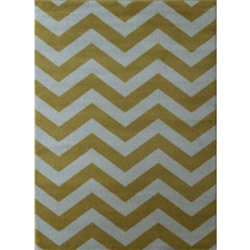  Ber Aspe Szőnyeg - Cikcakk - Sárga - 140x190 cm lakástextília