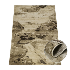 BER WENUS 7771 homokszínű 60 x 100 cm szőnyeg lakástextília