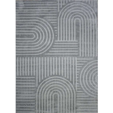 Ber Zen Geometriai Szőnyeg - Szürke - 160x220 cm lakástextília