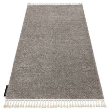 Berber Szőnyeg BERBER 9000 barna Rojt shaggy 80x150 cm lakástextília